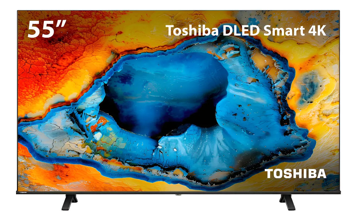 Smart Tv Dled 55 4k Dled Toshiba 55c350ns Vidaa - Tb030m