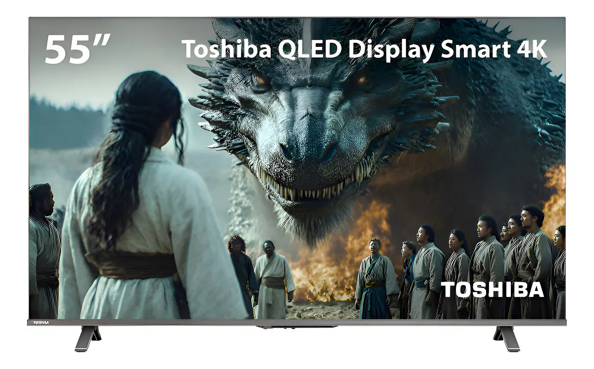 Smart Tv Qled 55 4k Toshiba Google Tv 3hdmi 2usb