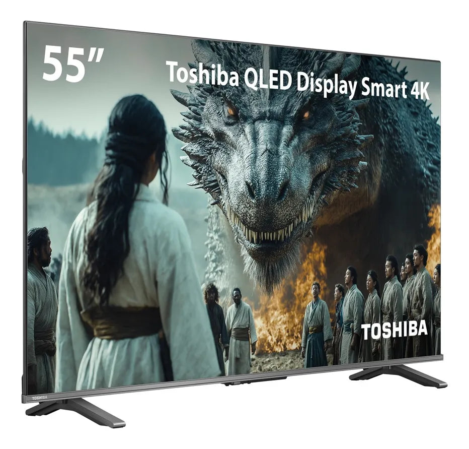 Smart Tv Qled 55 4k Toshiba Google Tv 3hdmi 2usb