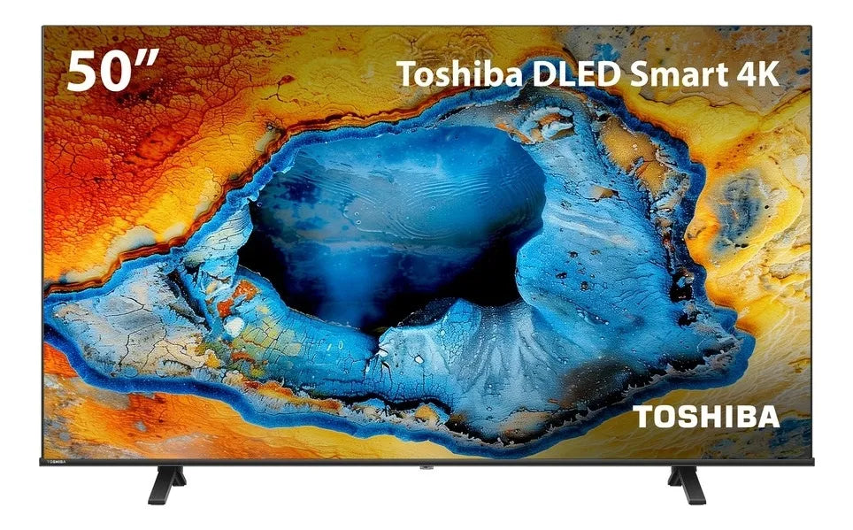 Smart Tv Toshiba 50 Polegadas 4k Dled Vidaa 50c350ns