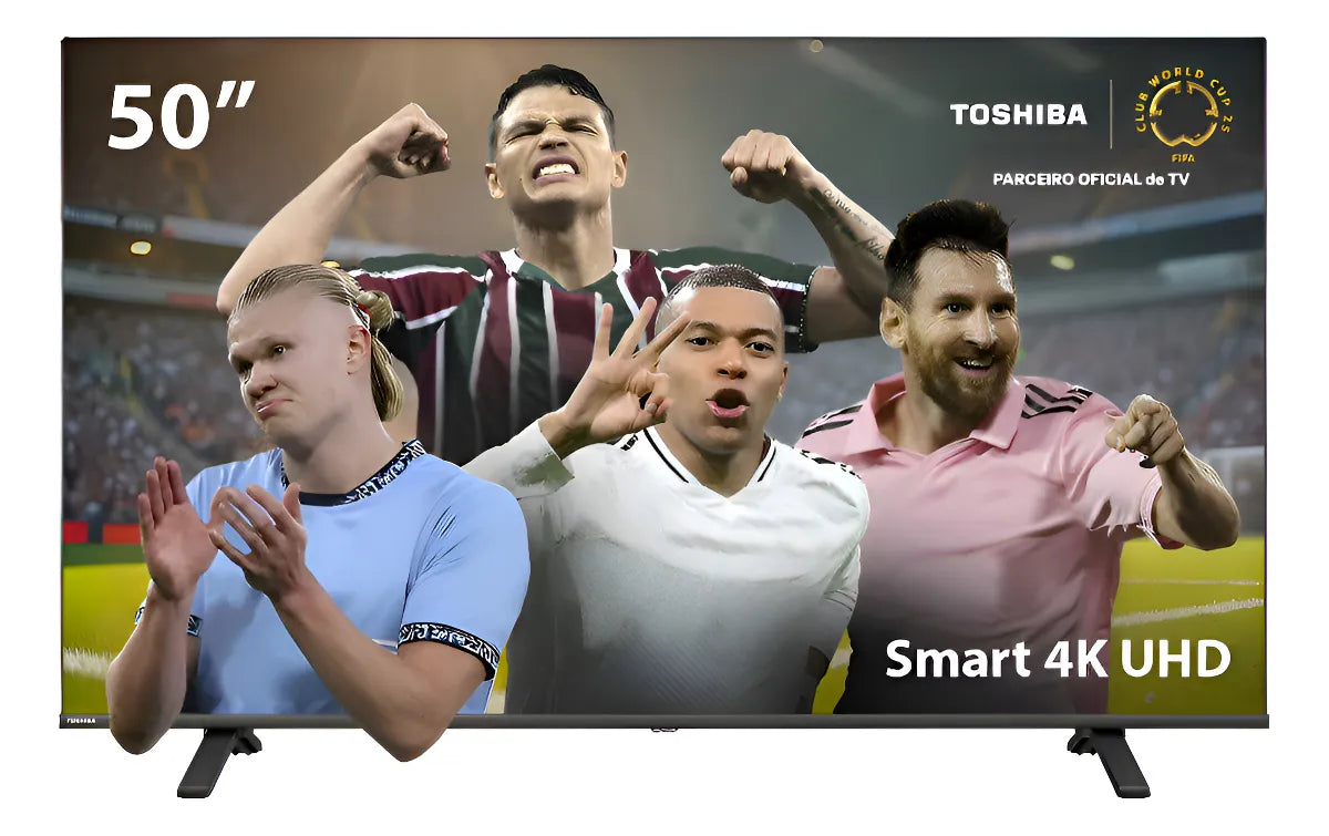 Smart Tv Dled 50 4k Toshiba Vidaa 3hdmi 2usb Wi-fi - Tb022m